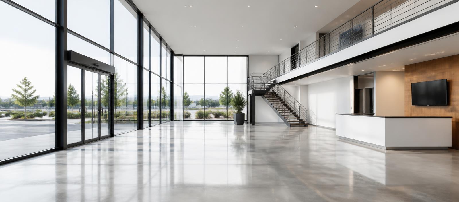 Prostorný showroom pro předávání dovezených vozidel